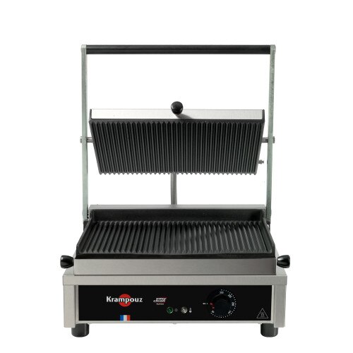 Krampouz - Contact Grill - Medium - Ribbed Top - Ribbed Bottom